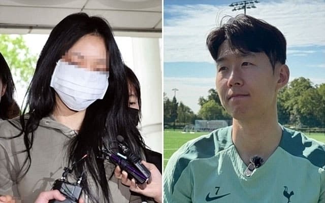 '손흥민 임신 협박' 20대 여성, 2심도 징역 4년…공범은 징역 2년