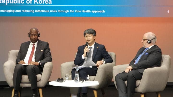 질병청장, 프랑스 원헬스 정상회의 참석… "기후변화·팬데믹 대비 전략 공유"