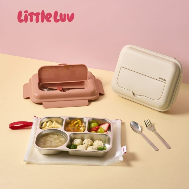 락앤락 리틀럽, "성장기 우리 아이에게 딱"…'올인원 스텐 식판 세트' 선봬