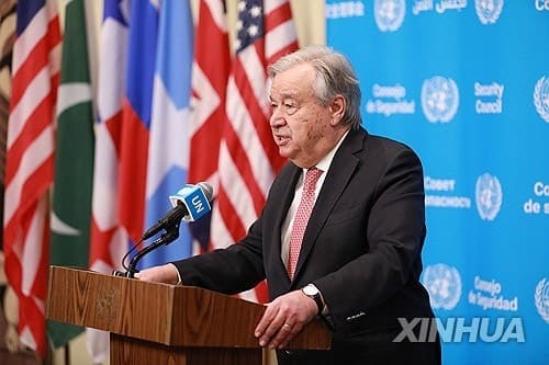 유엔 특사 이란행…"전쟁 종식 촉구 노력 일환"