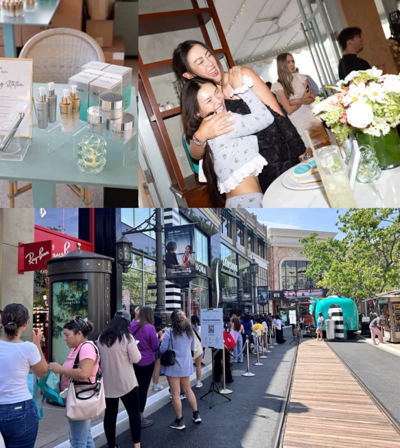 "북미 시장 확장"…리쥬란코스메틱, 美세포라 론칭 팝업 성료