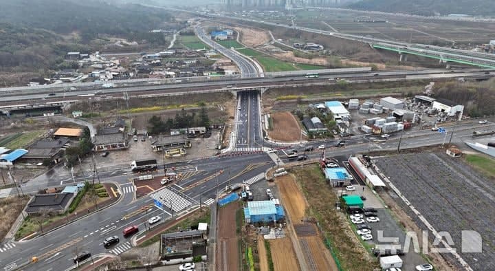 KTX경주역세권 연결도로, 9일부터 순차 개통…교통 편의 개선 기대