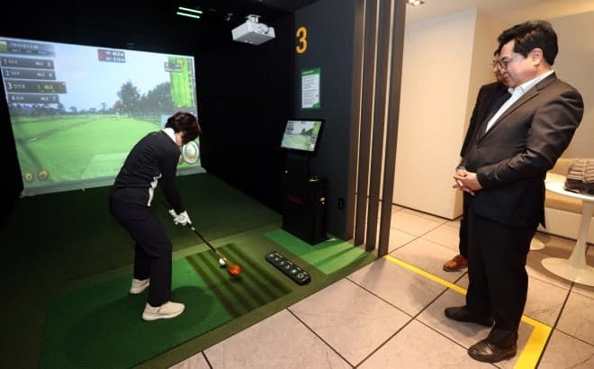 동작구, 7호선 상도역 지하상가에 '스크린파크골프장' 개장