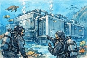 울산시, 2030년까지 수심 20m 해수 냉각 방식의 수중 데이터센터 표준모델 개발 추진