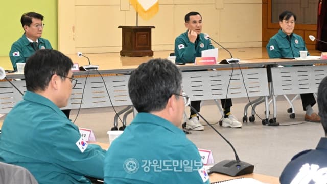 김진태 지사 "강원도 경제 충격 상황, 도민 피해 최소화에 모든 가용자원 총동원"