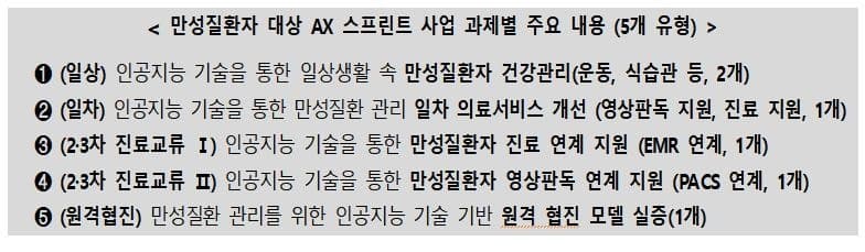 "AI로 의료 질 높인다"…복지부, 만성질환자 대상 보건의료 AX 사업 본격화