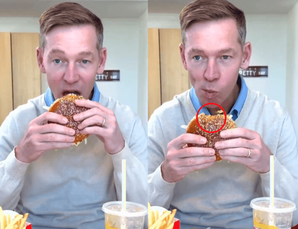 “버거킹한테도 조롱당해”…맥도날드 CEO ‘햄버거 먹방’ 논란에 “다 엄마 때문” 해명