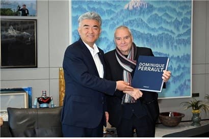 정원주 대우건설 회장, '이대 ECC 설계' 도미니크 페로와 국내외 주거·도시개발 협력 논의