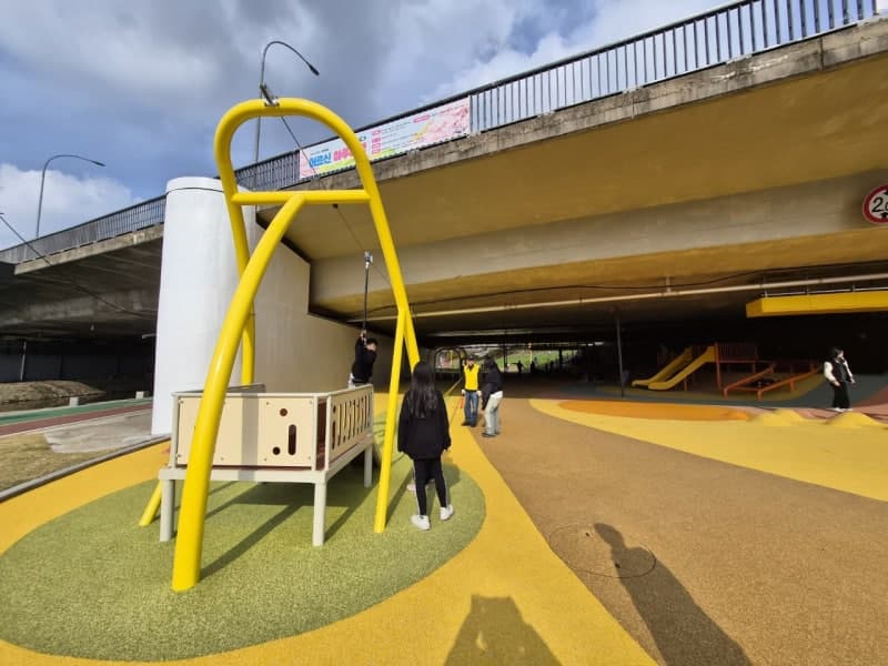 “집라인 타러 오세요!” 서울시 최장 26m 집라인, 양재천·여의천 합류부에 복합놀이공간
