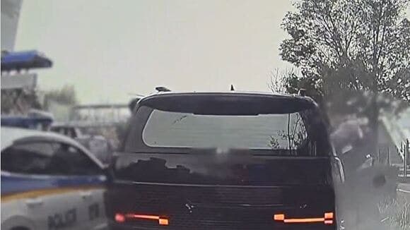 부산서 음주 측정 거부한 40대 운전자, 삼단봉 강제개방 끝에 입건