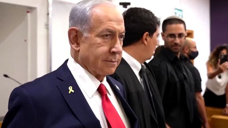 총성 멈추자 바로 '법정행'…네타냐후 부패 재판 재개