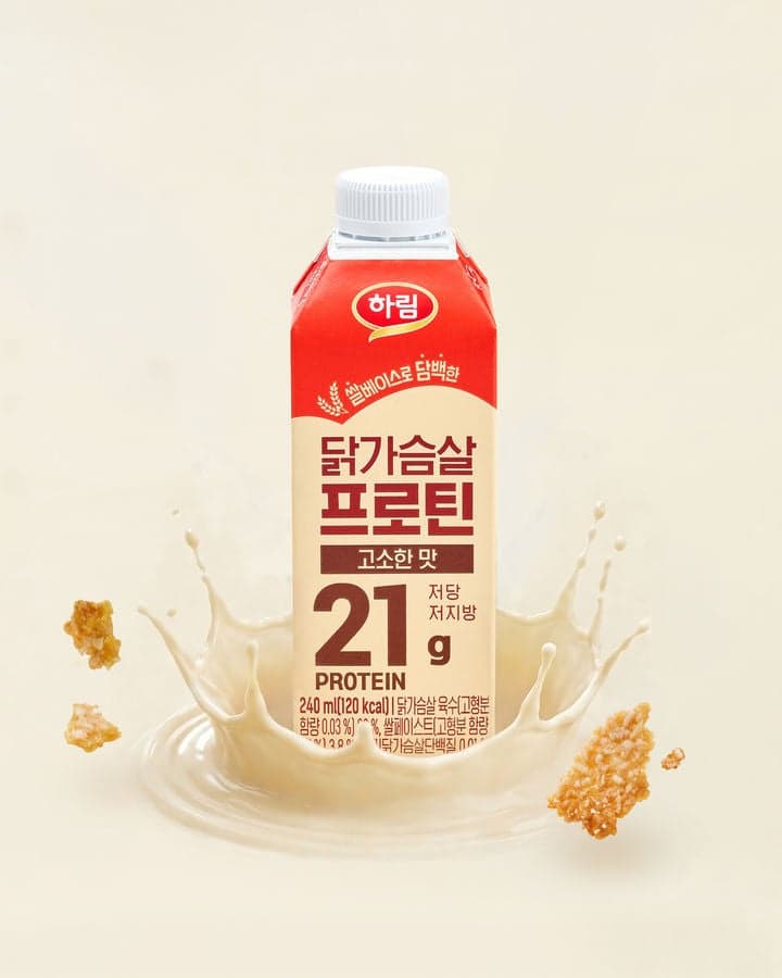 "육수 노하우 담았다" 하림, 고단백 닭가슴살 프로틴 고소한 맛 출시