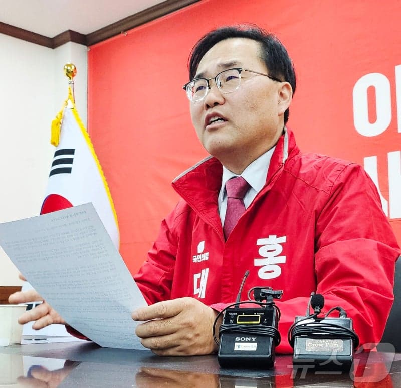 홍석준 "대구시장 경선 승리하면 주호영·이진숙과 다시 경선"