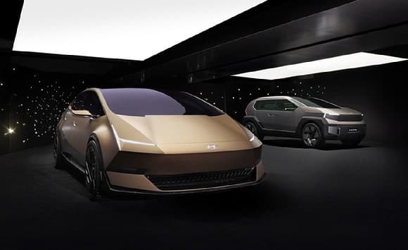 현대차, '아이오닉 브랜드' 중국 첫 진출…콘셉트카 2종 공개하며 현지화 승부