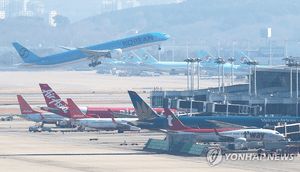 김포공항 관제권 내 승인 없이 드론 띄운 50대, 경찰 조사