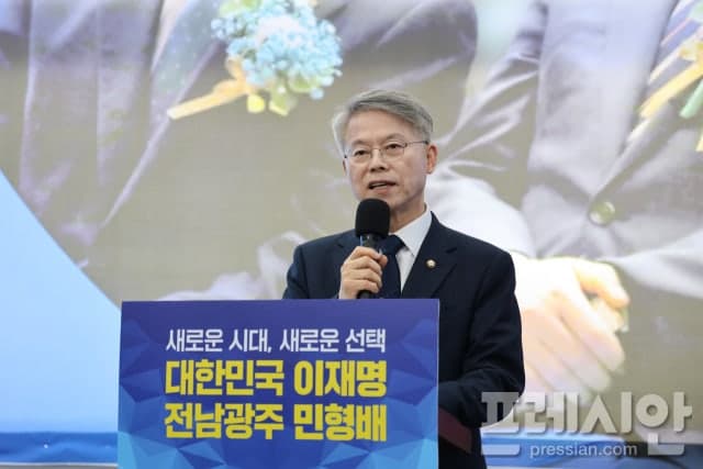 민주당 전남광주시장 결선 D-1, 민형배-김영록 '집중 포화' 공방 격화