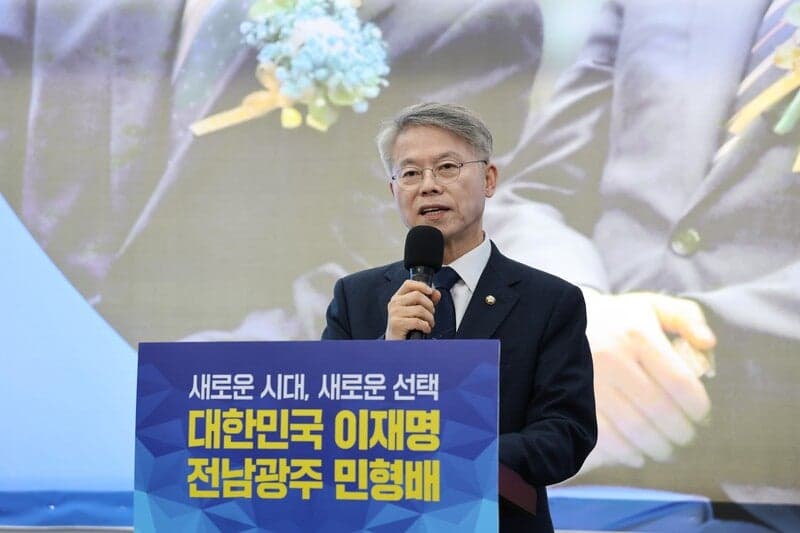 민형배 "기득권 이익동맹 혁파"…김용민·용혜인·손금주 지지 방문