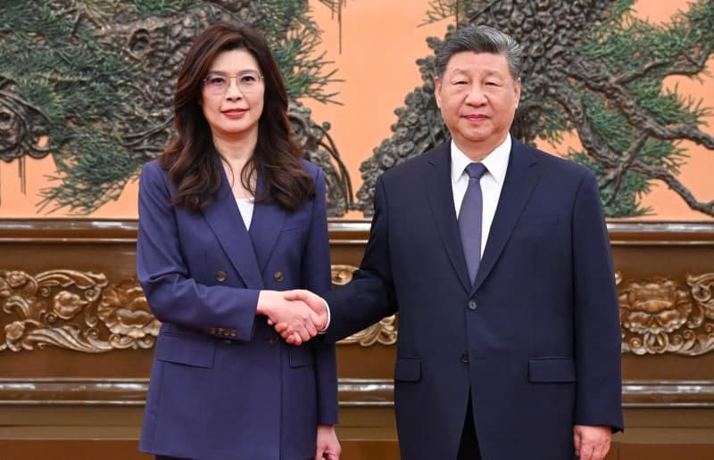 10년 만에 열린 中·대만 국공회담, 시진핑-정리원 "대만 독립 반대" 한목소리