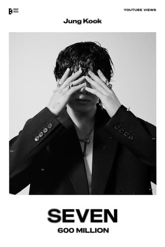 BTS 정국 솔로 데뷔곡 '세븐' MV 6억뷰 넘어…유튜브서 꾸준한 인기