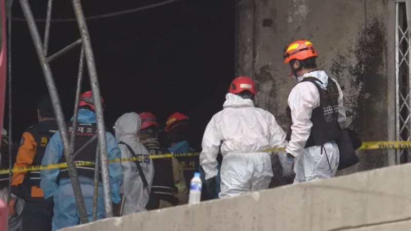 완도 냉동창고 화재, 소방관 2명 순직