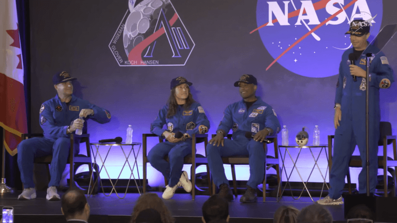 아르테미스 2호 환영식 "지구에 산다는 건 특별한 일"…53년 만 성공적 달 비행