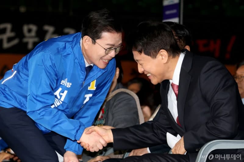 정원오 52% 대 오세훈 37%…김부겸 54% 대 이진숙 37% 민주당 후보 과반 우위