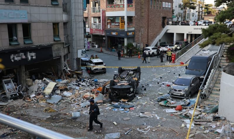 청주 새벽 가스 폭발, 15명 부상…원인 조사 중