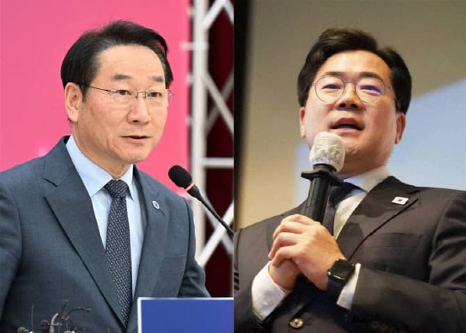 유정복 "박찬대, 인천 현안 얼마나 챙겼나"…박찬대 "인천 무관심? 사실 왜곡" 반격