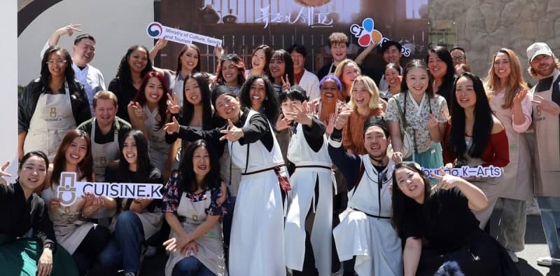 CJ제일제당 '퀴진케이', 美 LA·뉴욕서 '폭군의 셰프' 한식 쿠킹클래스 성료 "제가 만든 갈비찜 어때요?"