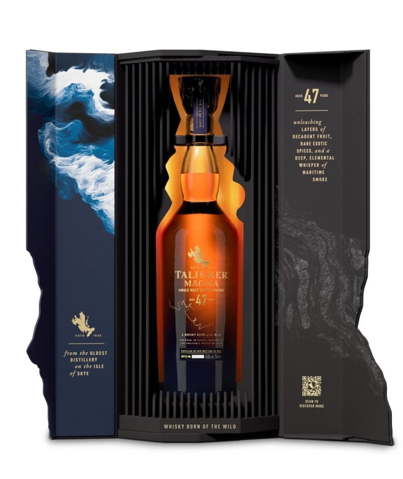 "국내 단 2병 판매"…디아지오코리아, 한정판 위스키 '탈리스커 마그마 47년' 출시