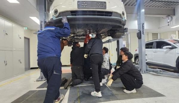 강원도·강원TP, 횡성 이모빌리티 지식산업센터서 미래차 정비교육 1차 성료