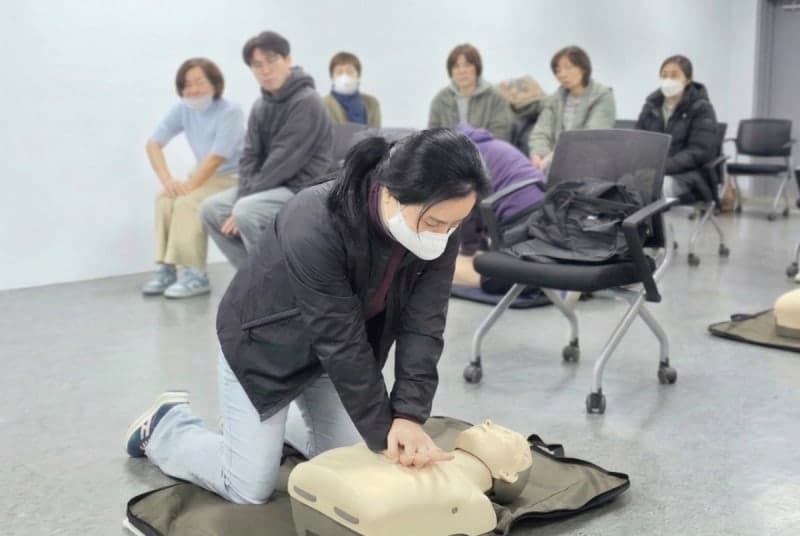 하나투어, 해외 가이드·인솔자 대상 '심폐소생술(CPR)' 교육 실시
