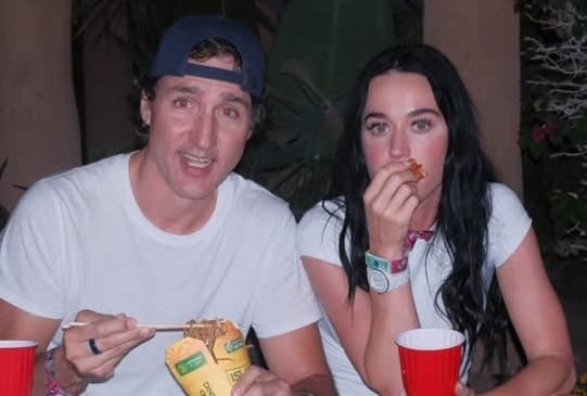 케이티 페리, 전 캐나다 총리와 음악 축제서 "손잡고 함께 춤췄다"…변함없는 애정 전선