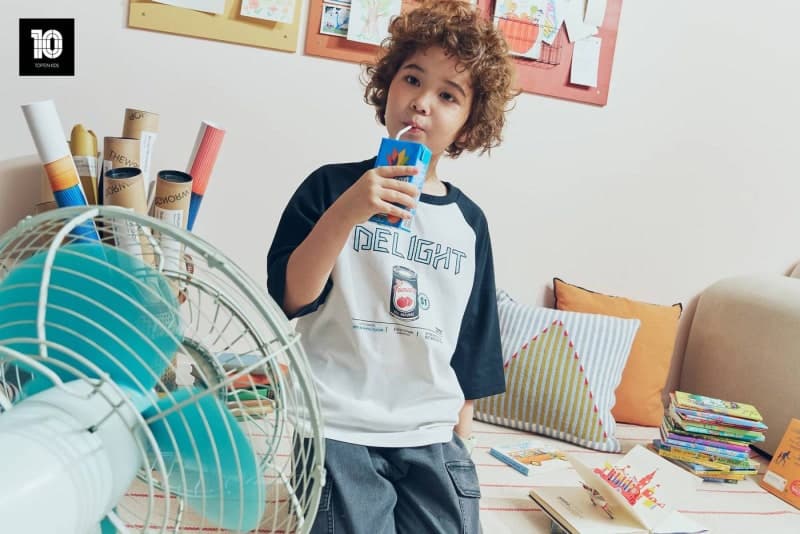 평년보다 더운 봄날씨에 신성통상 탑텐키즈, "쿨에어 코튼"으로 여름 수요 선점