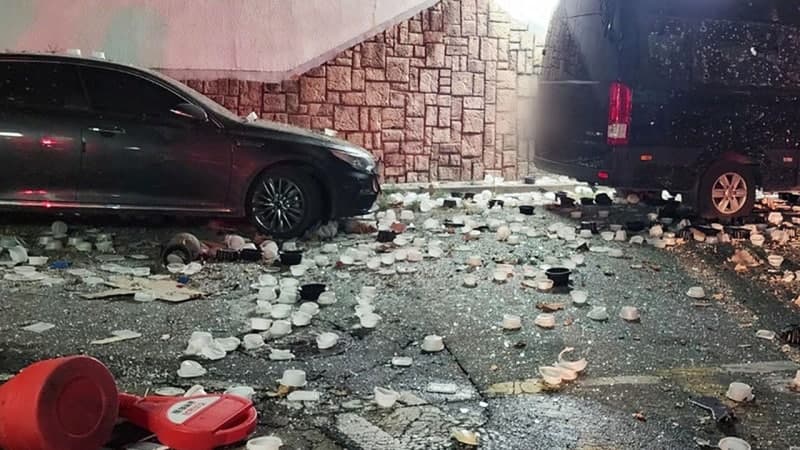 새벽 청주 봉명동 상가서 가스 폭발 사고…주민 8명 부상