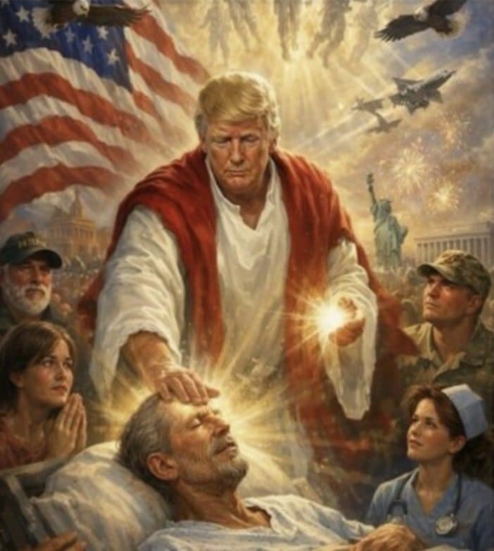 트럼프 'AI 예수' 논란, 기독교계 반발에 삭제