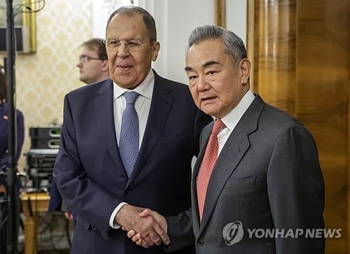 러시아 외무, 방중 일정 시작…왕이와 우크라·중동 논의