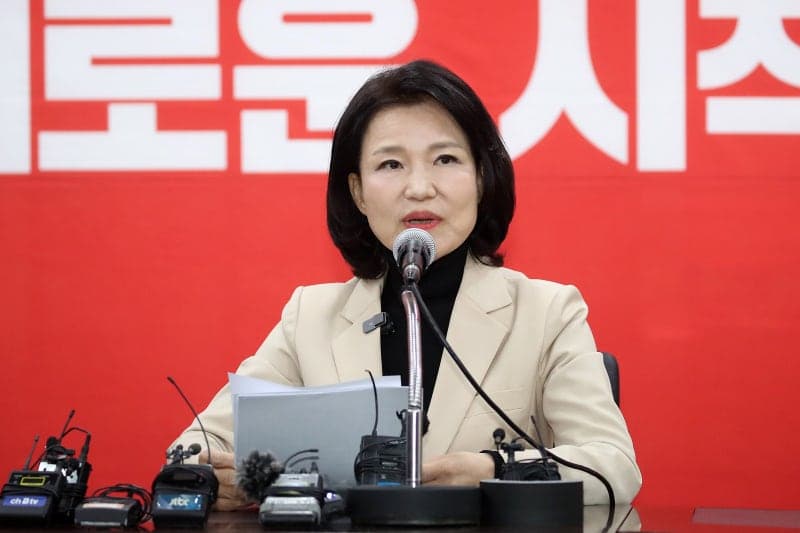 이진숙 "공정 경선 복원해야"…장동혁 대표에 마지막 호소