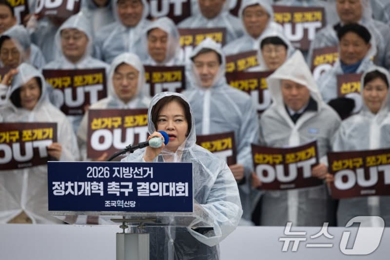 혁신당 정춘생, 정개특위 위원직 사퇴 "양당 기득권 담합…들러리 시간 끝났다"