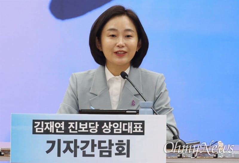 김재연 진보당 대표 "조국 평택을 출마, 대의도 명분도 없어…철회해야"