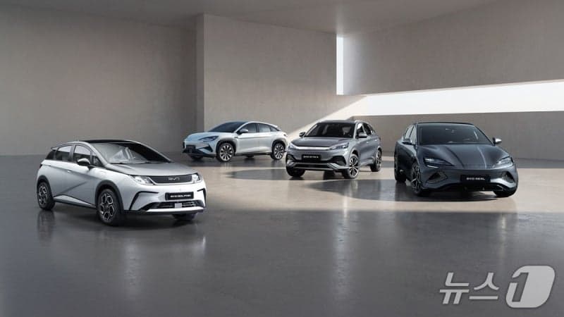 BYD, 韓 진출 11개월 만에 1만대 돌파…“수입차 최단 기록”