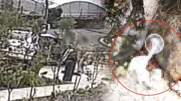 남의 집 주차장을 '모텔처럼' 쓴 렌터카 커플, 애정행각 뒤 쓰레기까지 버려 공분