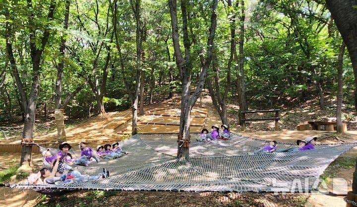 의정부시, 유아숲체험원 새단장 완료…산림교육 프로그램 본격 운영