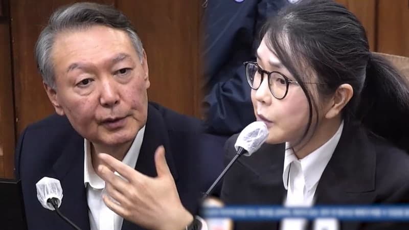 윤석열-김건희 법정 재회, 김 여사 증언 거부