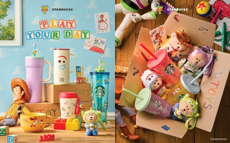 스타벅스, 디즈니코리아와 '토이 스토리' 테마 협업…음료·굿즈 출시