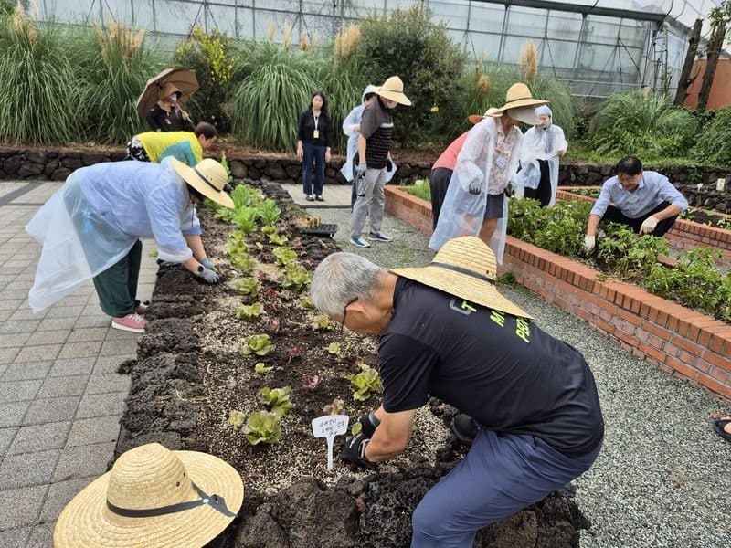제주 농업기술원, 제주형 치유농업 확대 운영…도민 마음건강 돌본다