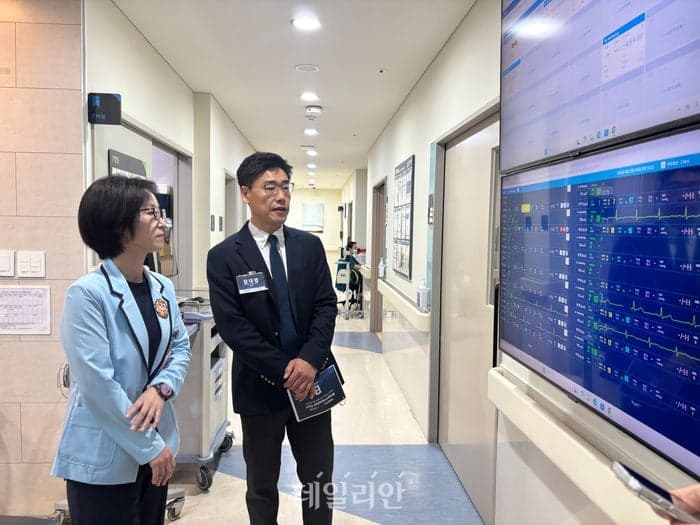 "병실 밖에서 환자를 돌본다"…AI '씽크'가 바꾼 동탄 병동 풍경