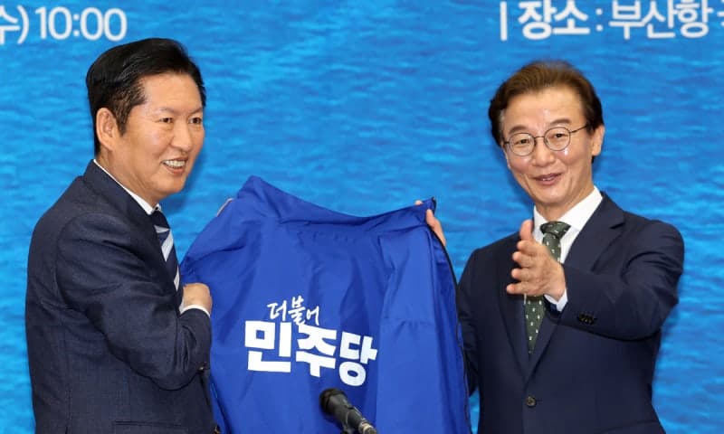 정청래 "부산 중흥 이끌 진짜 사나이 전재수…부울경 메가시티 찬스"