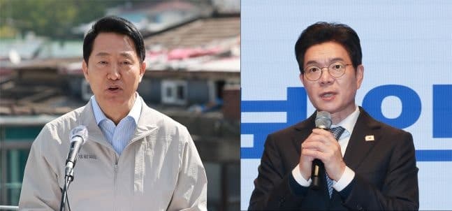 JTBC 여론조사, 서울 정원오 50%·오세훈 34% '두자릿수 격차'…부산 전재수 45%·박형준 35% '우세'