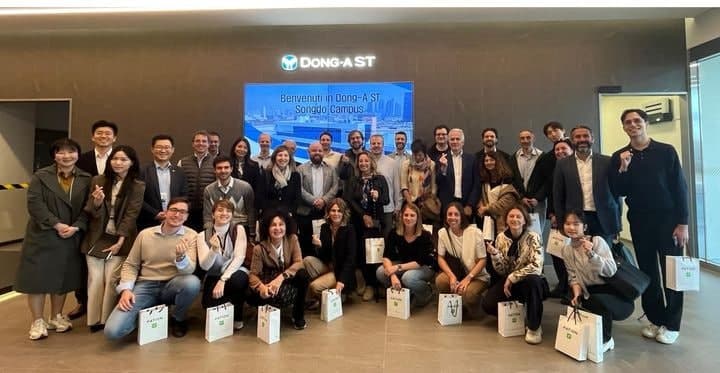 "K바이오 보자" 이탈리아 경제단체 콘핀두스트리아, 동아ST 송도 연구소 방문